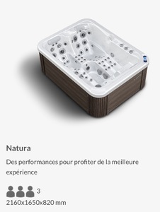 Natura - 216 x 165 x 83 cm